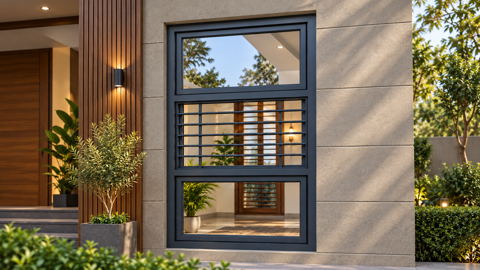 Grid window facade thumbnail