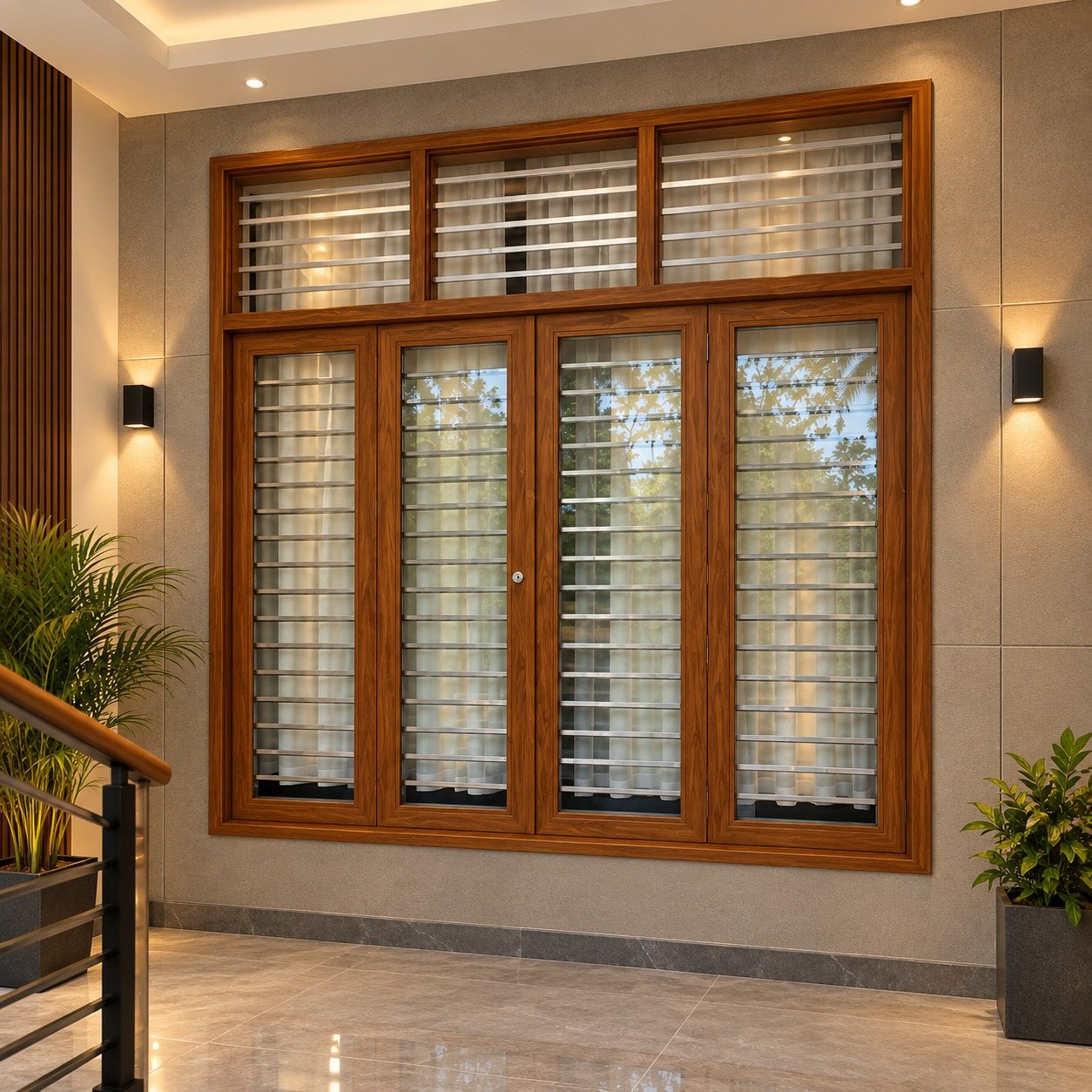 Villa poolside windows thumbnail